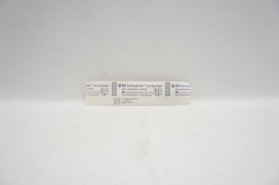 BD 305945 SafetyGlide TB Syringe 1ml, 27G x 1/2inch